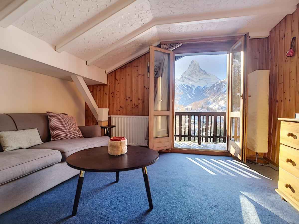 Apartment With Beautiful Views In Zermatt Luaran gambar